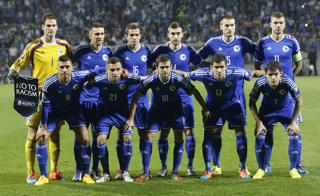 Bosnia Belgium Euro Soccer