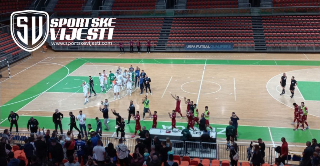 FOTOVIDEO/ Futsal reprezentacija BiH domaćim porazom od Armenije